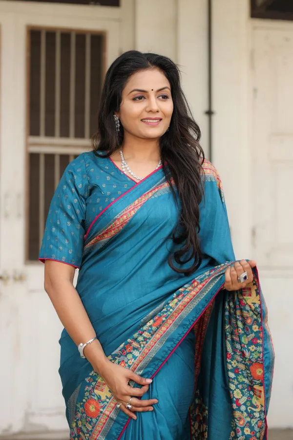Rama_Chanderi_Printed_Saree_For_Women