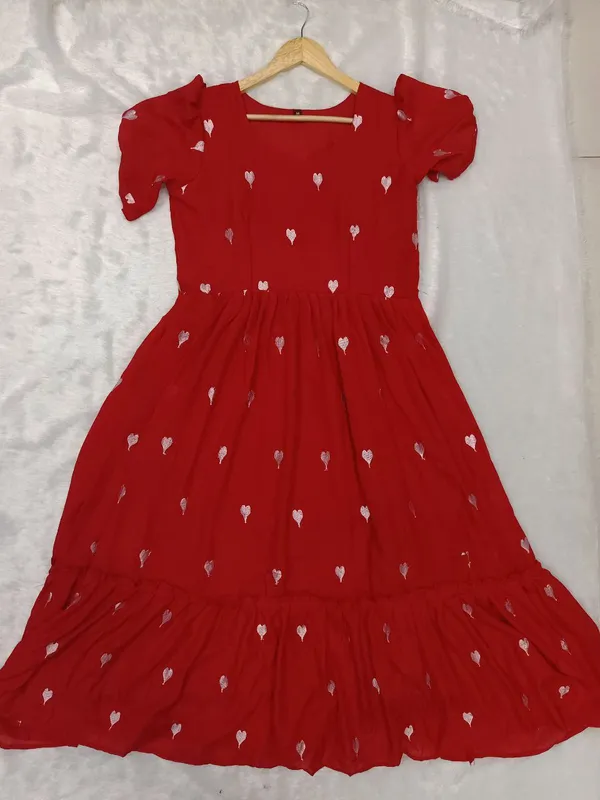 Red_Vichitra_Silk_Embroidery_Work_Gown_For_Women