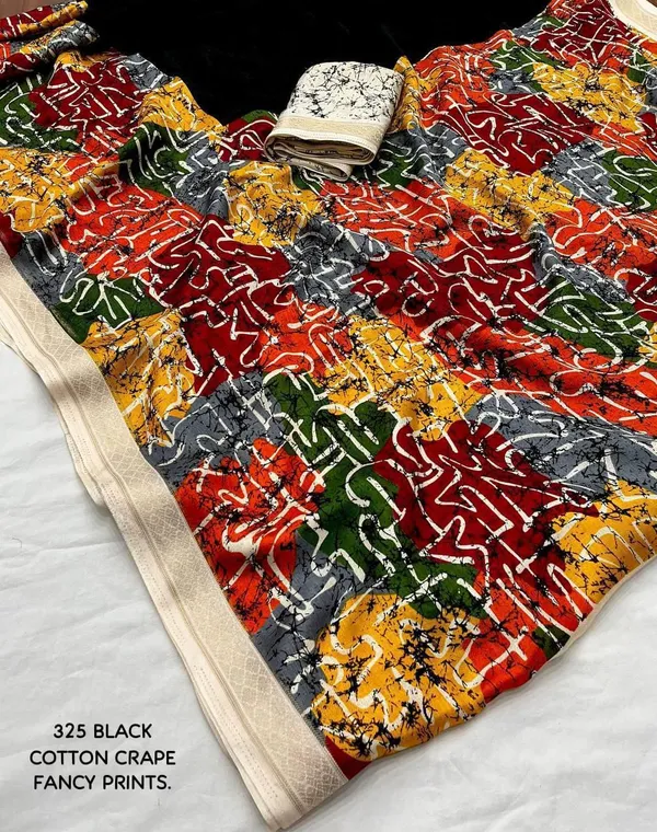Black_Dola_Silk__Printed_Saree_For_Women