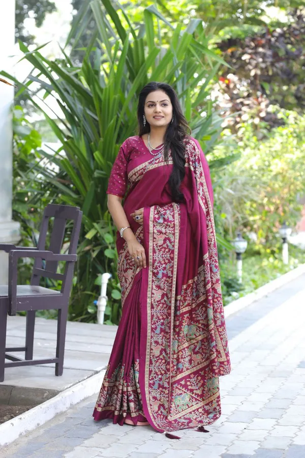Purple_Chanderi_Printed_Saree_For_Women