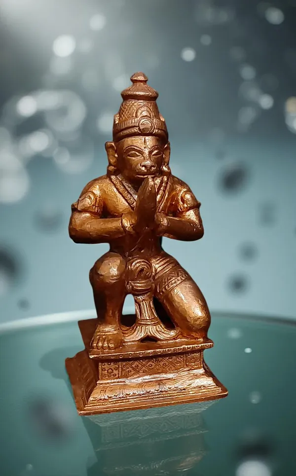 SEARCHERS_PARADISE_Hand_Made_Copper,_Hanuman,_4.3_Inches,_550_Grams,_Pack_of_1_Piece