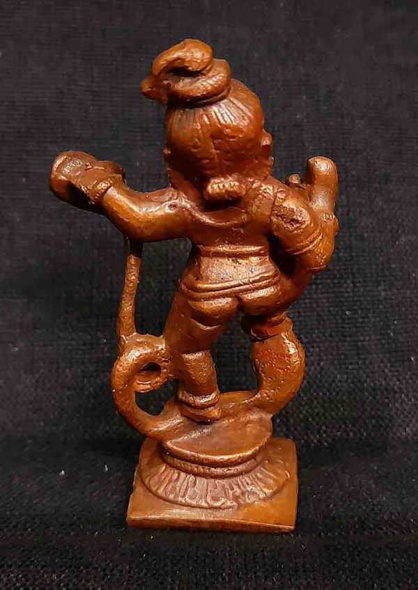 Copper_Idols_India,_Handmade_Kalinganarthana_Krishna_2_Inches,_40_Gm,_Pack_Of_1_Piece