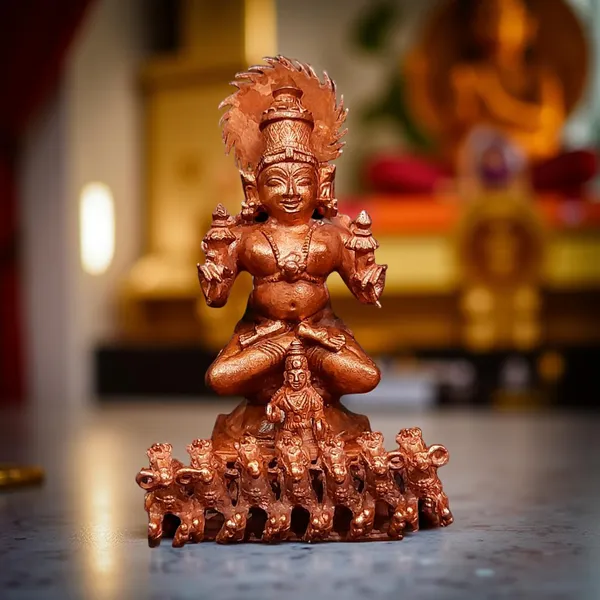 Brown_Copper_Handmade_Suriya_Narayana,_11_Cm,_400G,_Patina_Antique_Finish,_Pack_Of_1_Piece