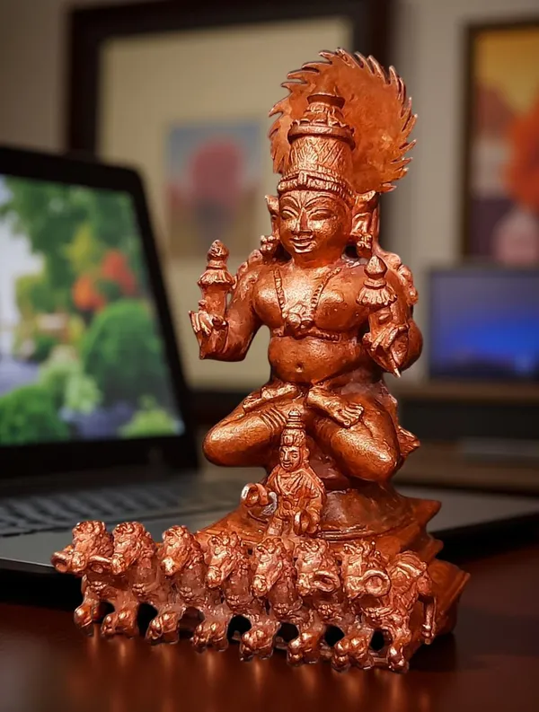 Brown_Copper_Handmade_Suriya_Narayana,_11_Cm,_400G,_Patina_Antique_Finish,_Pack_Of_1_Piece
