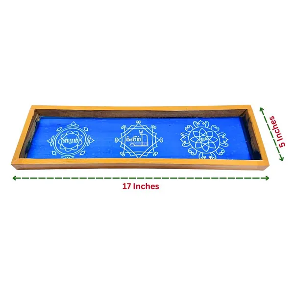 Searchers_Paradise_Navagraha_Kolam_Stencil_Tamil(Model_3)_17x5_Inches_Pack_of_1_Piece