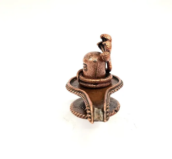 Brownish-Orange_Copper_Idolsby_Searchers_Paradise,_1.5_Inches,_Handmade_Shivalingam,_74G,_Patina_Antique_Finish,_Pack_Of_1_Piece