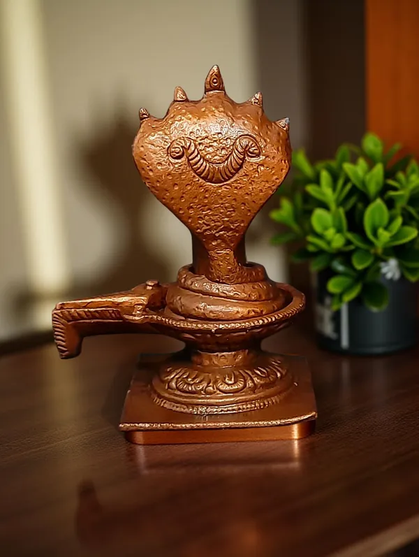 Brownish-Orange_Copper_Idols,_3_Inches,_Handmade_Shivalingam,_220G,_Patina_Antique_Finish,_Pack_Of_1_Piece