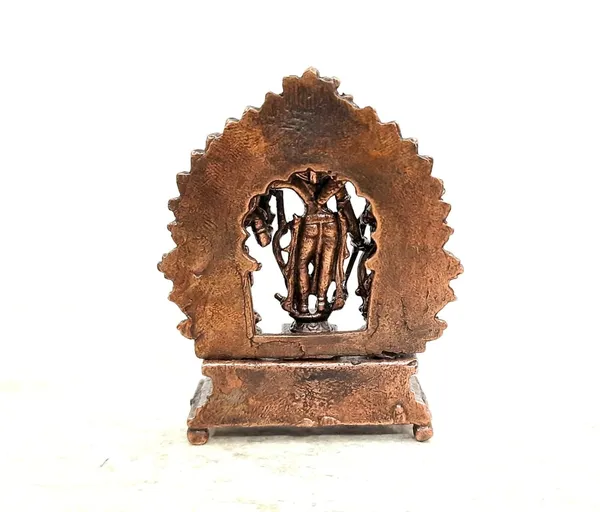 Brownish-Orange_Copper_Idols,_7_Cm,_Handmade_Ramdarbar_150_G,_Patina_Antique_Finish,_Pack_Of_1_Piece