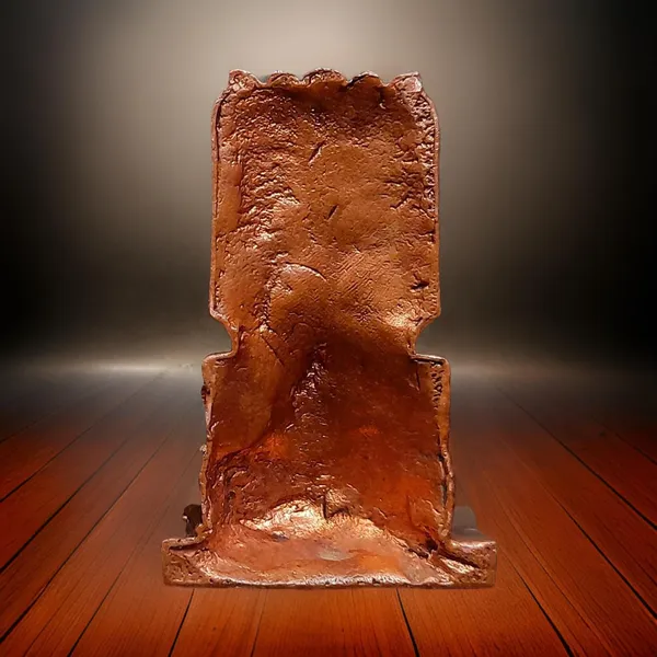 Brownish-Orange_Handmade_Sri_Raghavendra_Swamy,_2.7._Inches,_120G,_Pack_Of_1_Piece