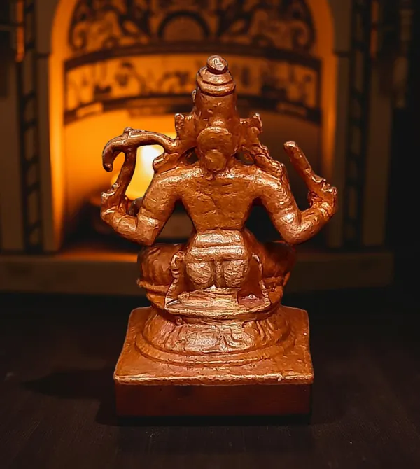 Copper_Handmade_Goddess_Varahi,_1.5_Inches,_50_Gram,_Pack_Of_1_Piece
