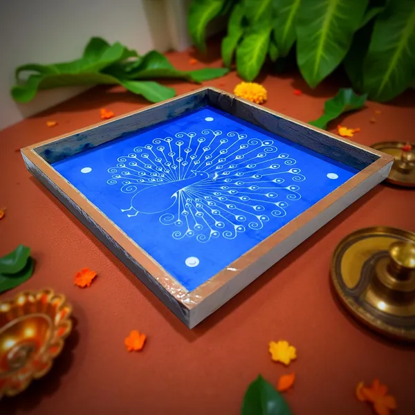 Searchers_Paradise_Peacock_Rangoli_Rangoli_Stencil_Wooden_10x10_Inches_Pack_of_1_Piece