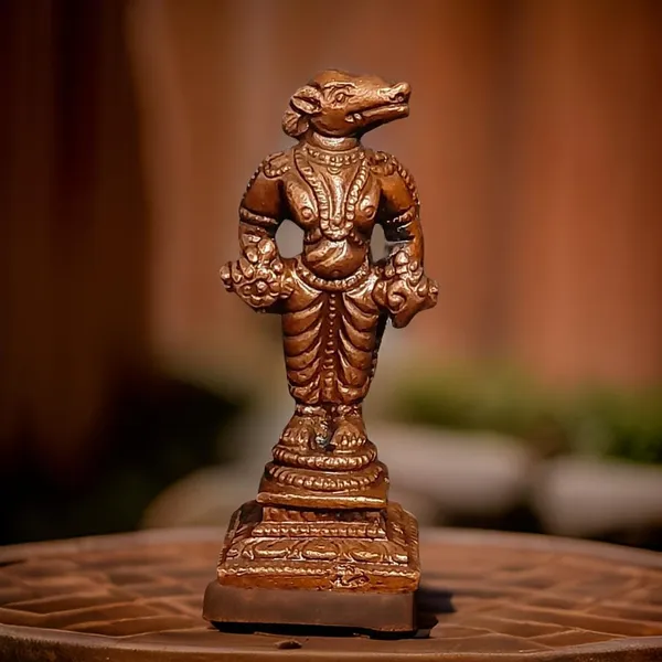 Brown_Copper_Idols_Bhoo_Varahar,_2.4_Inches,_Handmade_80G,_Pack_Of_1_Piece