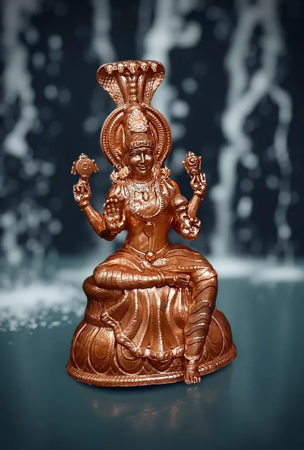 SEARCHERS_PARADISE_Copper_Idols_Handmade_Amman_3.7_inches,380_Grams,Pack_of_1_Piece