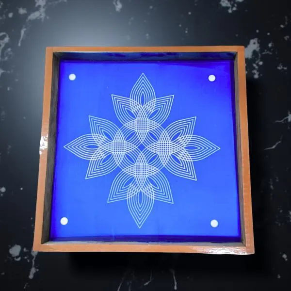 Searchers_Paradise_Padi_Kolam_Model_7_Rangoli_Stencil_Wooden_10x10_Inches_Pack_of_1_Piece