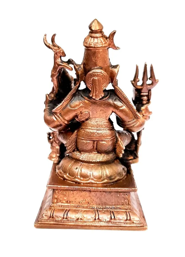 Brownish-Orange_Copper_Idols_Of_God_Lord_Shiva,_Bhoogasakthi_With_Nandi_Idol,_5.5_Inch,_560G,_Patina_Antique_Finish,_Pack_Of_1_Piece