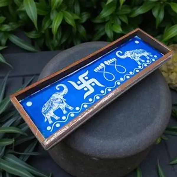 Searchers_Paradise_Elephant_Border_Rangoli_Wooden__Stencil_17x5_Inches_Pack_of_1_Piece