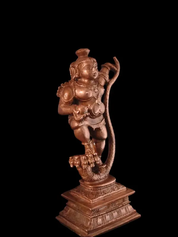 Brown_Copper_Idols_India,_Handmade_Kalinganarthana_Krishna_4.4_Inches,_330_Gram,_Pack_Of_1_Piece