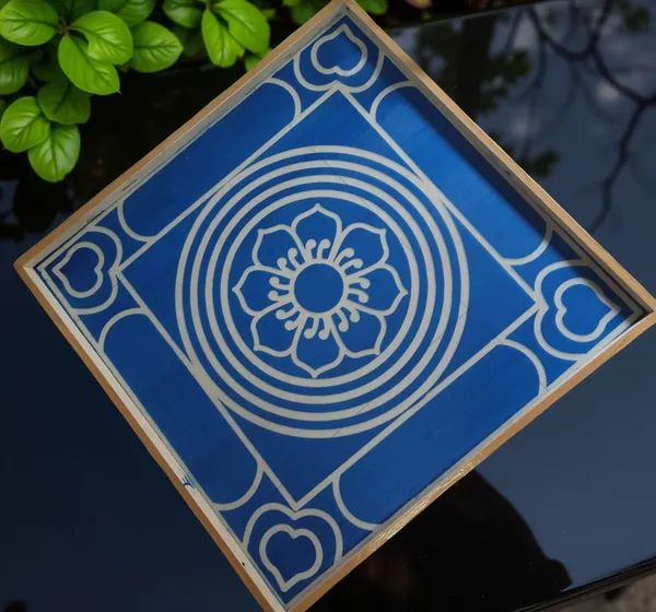 Ashtadalam_Yantra__Rangoli_Design_Stencil_Wooden_Frame_pack_of_1_piece