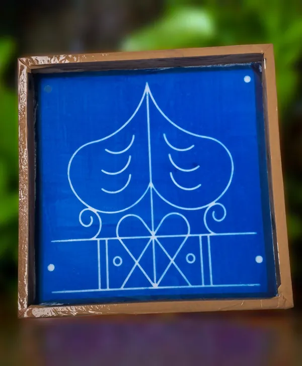 Ashwatha_Mandala_Rangoli_Design_Stencil_Wooden_Frame_pack_of_1_piece