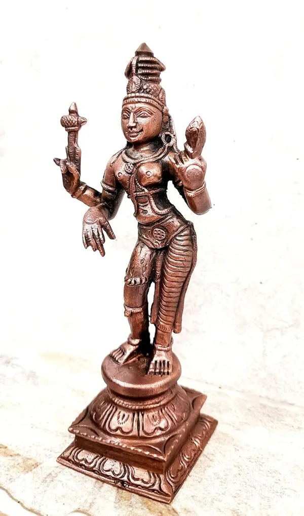 Brownish-Orange_Copper_Idols_Of_God_Arthanaheeswarar_By_Searchers_Paradise,_6_Inches,_450G,_Patina_Antique_Finish,_Pack_Of_1_Piece