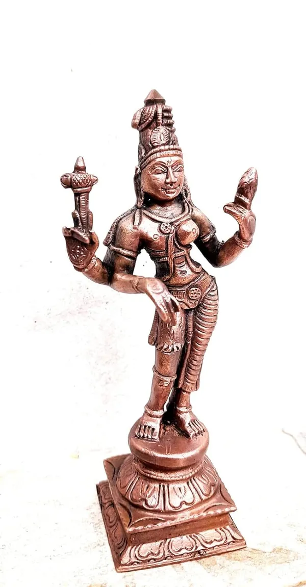 Brownish-Orange_Copper_Idols_Of_God_Arthanaheeswarar_By_Searchers_Paradise,_6_Inches,_450G,_Patina_Antique_Finish,_Pack_Of_1_Piece