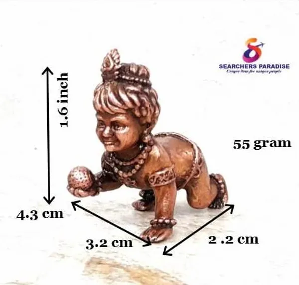 Brownish-Orange_Copper_Idols_Of_God_Bala_Krishna_By_Searchers_Paradise,_1.6_Inches,_55G,_Patina_Antique_Finish,_Pack_Of_1_Piece