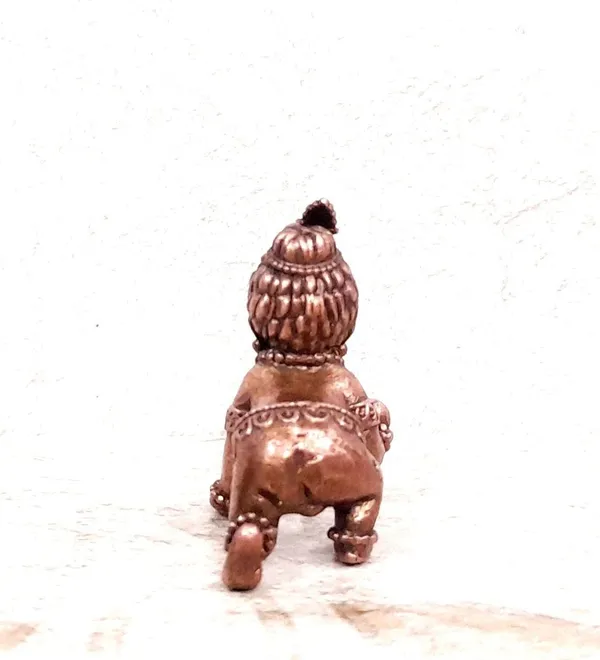 Brownish-Orange_Copper_Idols_Of_God_Bala_Krishna_By_Searchers_Paradise,_1.6_Inches,_55G,_Patina_Antique_Finish,_Pack_Of_1_Piece