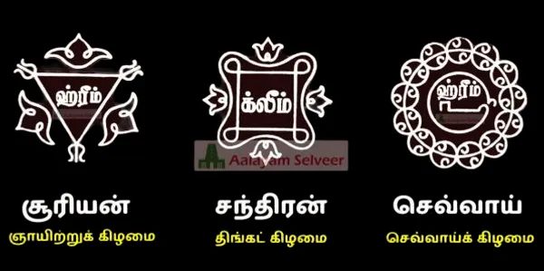 Searchers_Paradise_Navagraha_Kolam_Stencil_Tamil(Model_1)_17x5_Inches_Pack_of_1_Piece