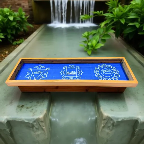 Searchers_Paradise_Navagraha_Kolam_Stencil_Tamil(Model_1)_17x5_Inches_Pack_of_1_Piece