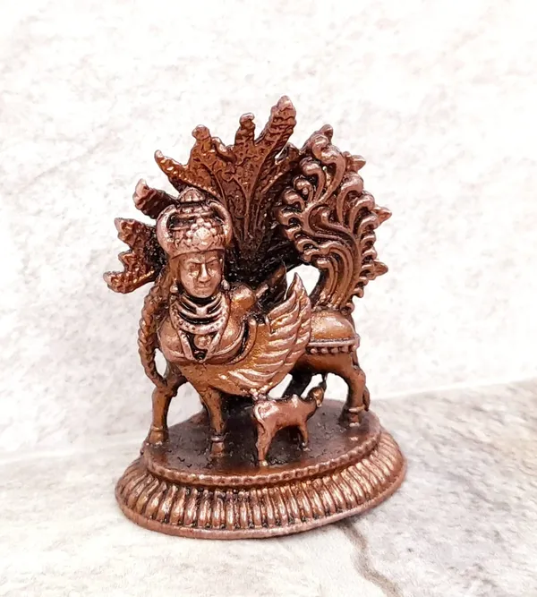 Copper_Idolsby_Searchers_Paradise,_4.6_Cm,_Handmade_Goddess_Idol,_45G,_Patina_Antique_Finish,_Pack_Of_1_Piece