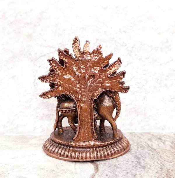Copper_Idolsby_Searchers_Paradise,_4.6_Cm,_Handmade_Goddess_Idol,_45G,_Patina_Antique_Finish,_Pack_Of_1_Piece