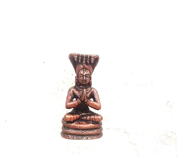 Copper"_Or_"Reddish-Brown_Copper_God_Idols_Manavala_Mahamuni,_1.8Inches,_50G,_Patina_Antique_Finish,_Pack_Of_1_Piece