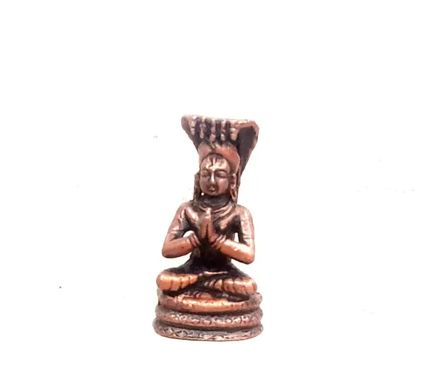 Copper"_Or_"Reddish-Brown_Copper_God_Idols_Manavala_Mahamuni,_1.8Inches,_50G,_Patina_Antique_Finish,_Pack_Of_1_Piece