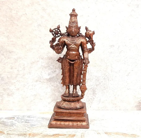 Copper_Copper_Handmade_God_Idols_Maha_Vishnu_-,_5.2_Inches,_360G,_Patina_Antique_Finish,_Pack_Of_1_Piece