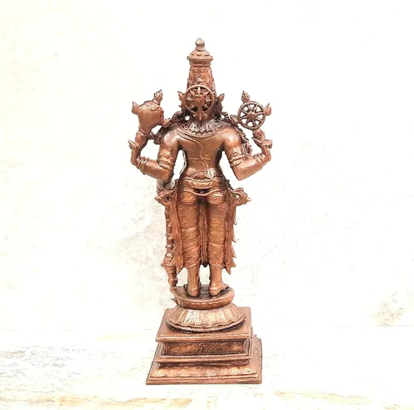 Copper_Copper_Handmade_God_Idols_Maha_Vishnu_-,_5.2_Inches,_360G,_Patina_Antique_Finish,_Pack_Of_1_Piece