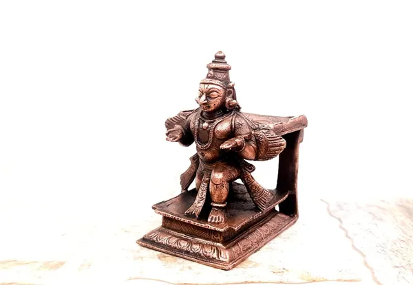 Brownish-Orange_Copper_Idolsby_Searchers_Paradise,_7.5_Cm,_Handmade_Garuda_310_G,_Patina_Antique_Finish,_Pack_Of_1_Piece