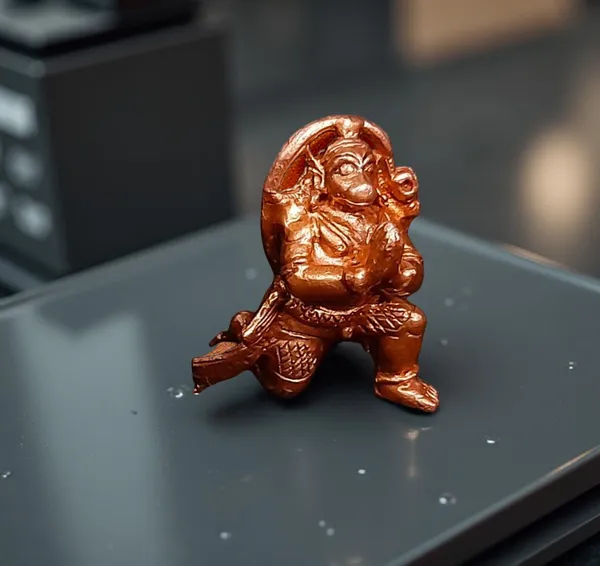 Copper_Idols,_1.5_Inches,_Handmade_Hanuman,_48G,_Patina_Antique_Finish,_Pack_Of_1_Piece