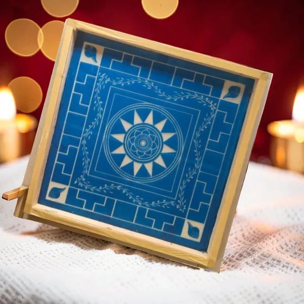 Chakramandala_Yantra_Rangoli_Design_Stencil_Wooden_Frame_pack_of_1_piece