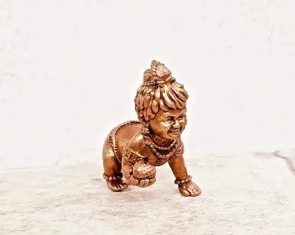 Brownish-Orange_Copper_Idols_India,_1.3_Inches,_Handmade_Bala_Krishna_37G,_Patina_Antique_Finish,_Pack_Of_1_Piece