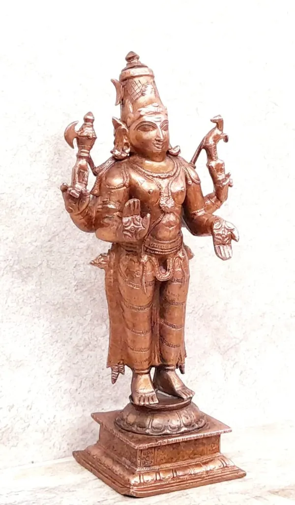 Brownish-Orange_Copper_Idols_Of_God_Lord_Shiva_Idol,_6.3_Inch,_690,_Patina_Antique_Finish,_Pack_Of_1_Piece