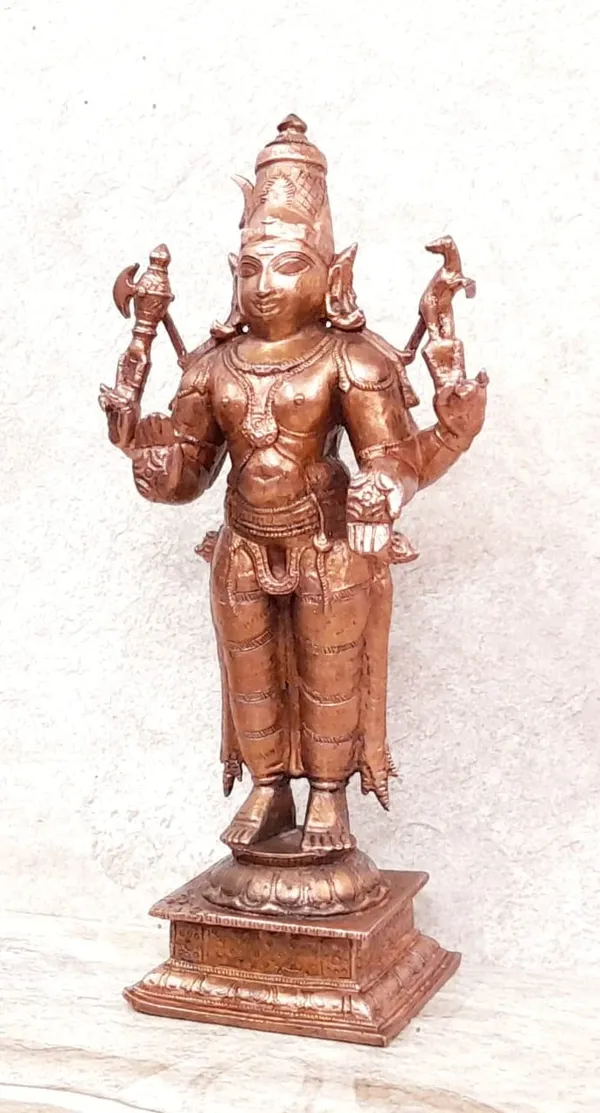 Brownish-Orange_Copper_Idols_Of_God_Lord_Shiva_Idol,_6.3_Inch,_690,_Patina_Antique_Finish,_Pack_Of_1_Piece