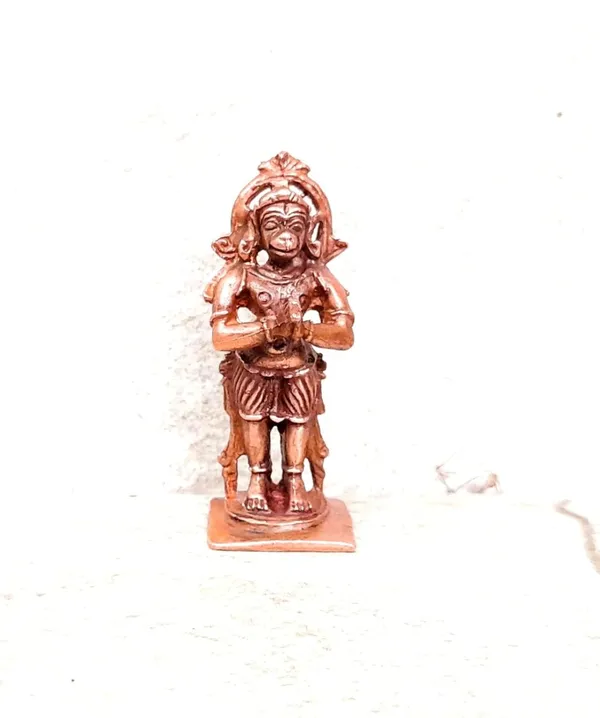 Brown_Copper_Idols_Of_God_Hanuman,_2.1_Inches,_70G,_Hand_Made_Idol,_Pack_Of_1_Piece