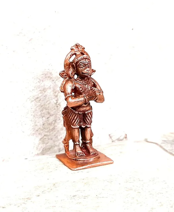 Brown_Copper_Idols_Of_God_Hanuman,_2.1_Inches,_70G,_Hand_Made_Idol,_Pack_Of_1_Piece