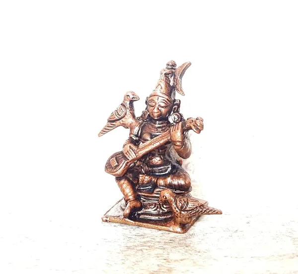 Copper_Searchers_Paradise,_Raja_Mathangi_-1.6Inches_(4.5_Cm)_Height,_50G,_Copper_Idol_Patina_Antique_Finish,_Pack_Of_1_Master_Piece