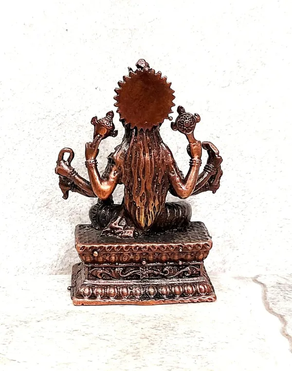 Brown_Copper_God_Varahi,_2.7_Inches,_200G,_Patina_Antique_Finish,_Pack_Of_1_Piece