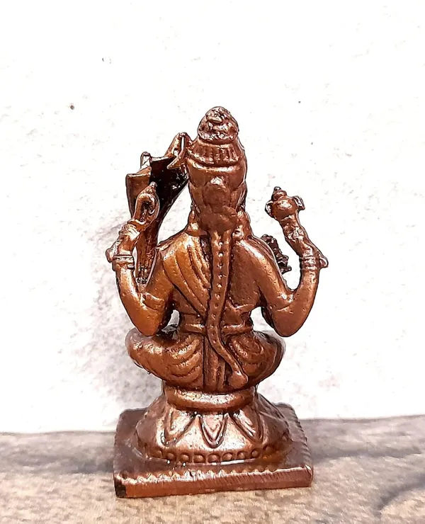 Brown_Copper_God_Idols_Raja_Rajeshwari_I,_1.9_Inches,_85G,_Patina_Antique_Finish,_Pack_Of_1_Piece