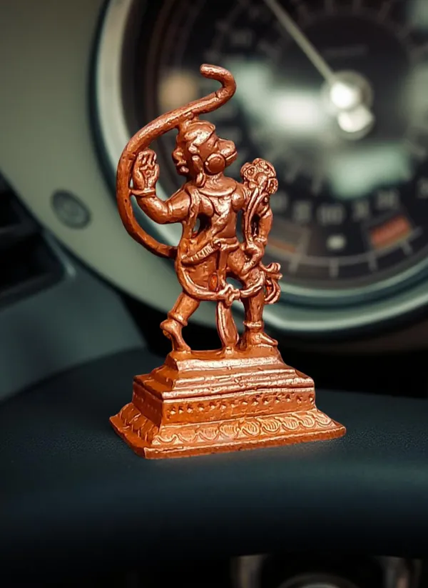 Copper_Idols_India,_2.1_Inches,_Handmade_Little_Hanuman,_36Grams,_Patina_Antique_Finish,_Pack_Of_1_Piece