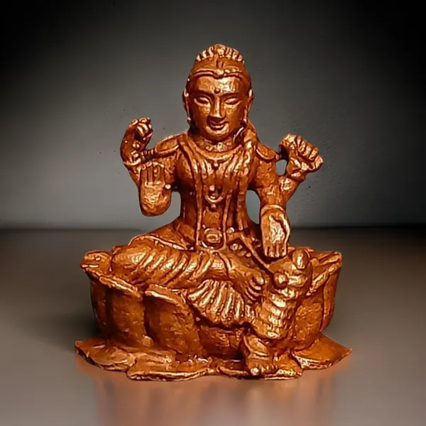 Brown_Copper_Idols_Of_Godess_Bala_Tiripura_Sundari,_1.3_Inches,_55G,_Pack_Of_1_Piece