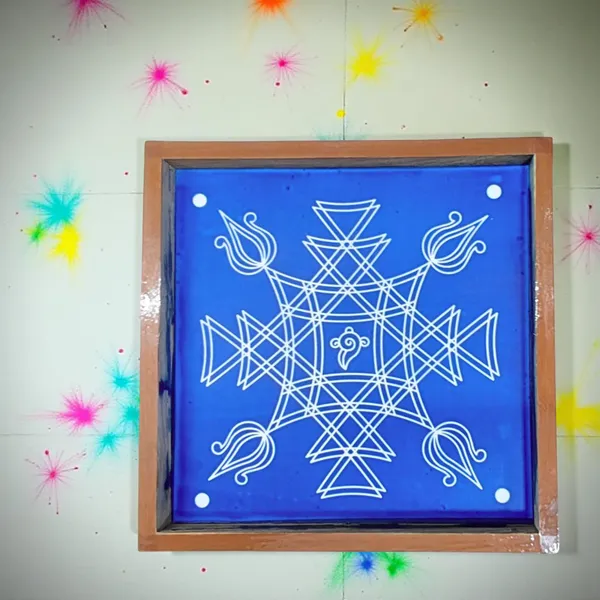 Searchers_Paradise_Iyengar_Padi_Kolam_Rangoli_Stencil_(5_Designs_Combo_Pack)_10×10_Inches_Pack_of_5__piece
