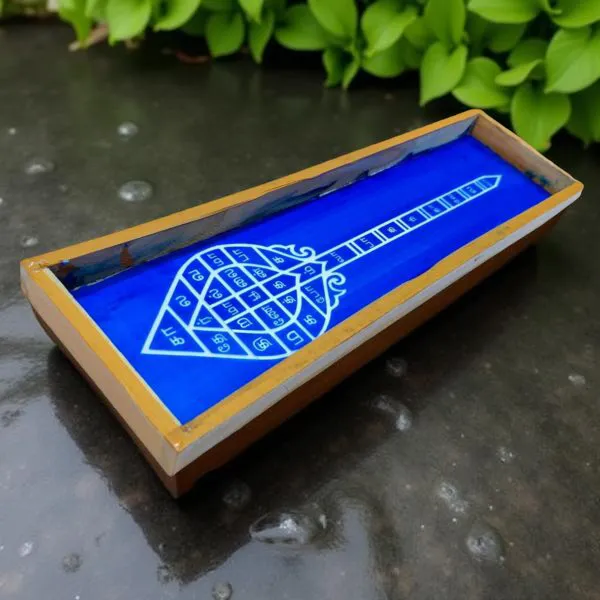 Searchers_Paradise_Sastra_Bandham_Border_Rangoli_Stencil_Wooden_17x5_Inches_Pack_of_1_Piece